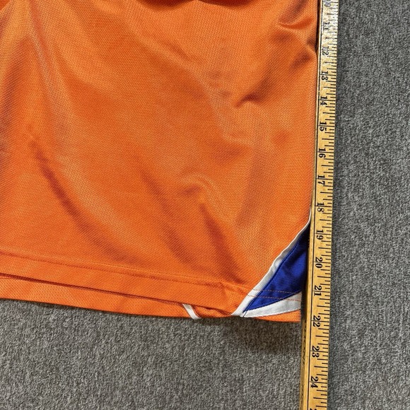 Vintage Nike Boise State Basketball Shorts Mens 2XL Blue Orange Y2K Baggy (050) - Picture 5 of 10